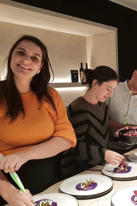 toffe collega's, teamwork, koken, teambuilding